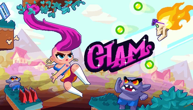格姆酱的不可思议奔跑：逃离杜卡（Glam's Incredible Run: Escape from Dukha） 游戏封面
