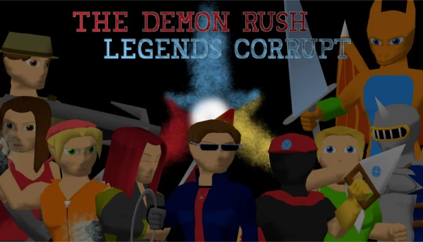 恶魔突袭:堕落传奇(The Demon Rush: Legends Corrupt) 游戏封面