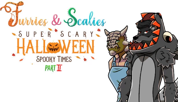 兽人与龙人：超级恐怖万圣节惊悚时光 第二部分（Furries & Scalies: Super Scary Halloween Spooky Times Part II） 游戏封面