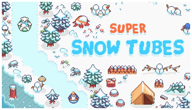 超级雪橇（Super Snow Tubes） 游戏封面
