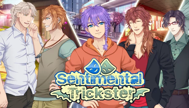 多愁善感的恶作剧者：耽美BL视觉小说（Sentimental Trickster: Yaoi BL Gay Visual Novel） 游戏封面