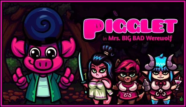 大坏狼夫人里的小猪（Pigglet in Mrs. Big Bad Werewolf） 游戏封面