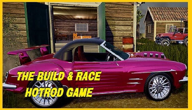 建造与竞速改装车游戏(The Build And Race Hotrod Game) 游戏封面