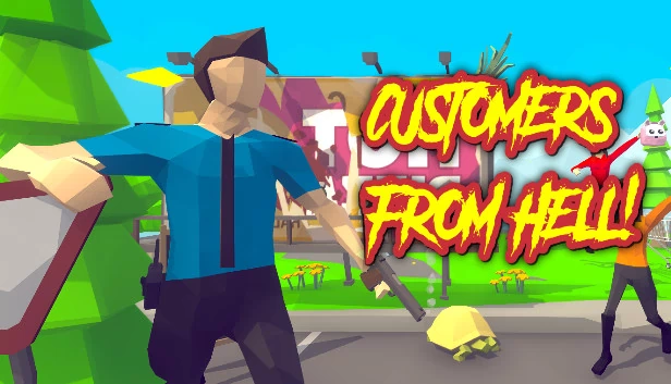 地狱顾客 - 零售员游戏（僵尸生存游戏）（Customers From Hell - Game For Retail Workers (Zombie Survival Game)） 游戏封面