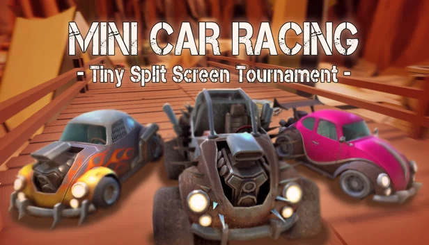 迷你赛车竞速 - 微型分屏锦标赛（Mini Car Racing - Tiny Split Screen Tournament） 游戏封面