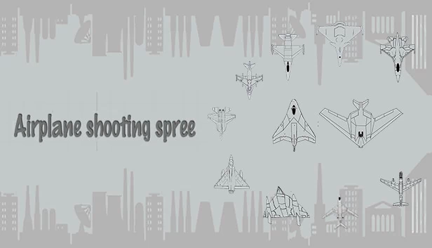 飞机射击狂潮（Airplane shooting spree） 游戏封面