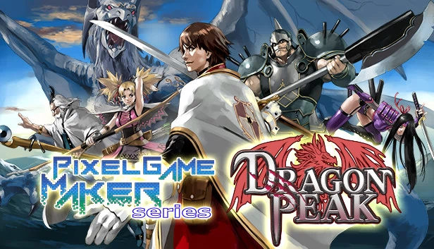 像素游戏制作工具系列 DRAGON PEAK（Pixel Game Maker Series DRAGON PEAK） 游戏封面