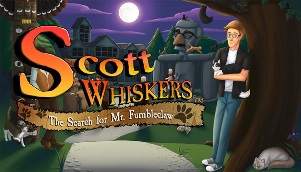 斯科特·威克斯：寻找芬布尔克劳先生（Scott Whiskers in: the Search for Mr. Fumbleclaw） 游戏封面
