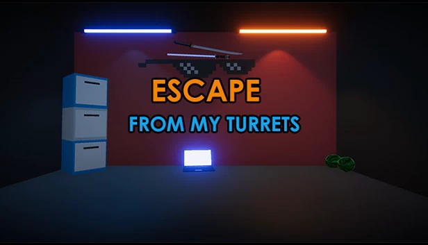 逃离我的炮塔(Escape From My Turrets) 游戏封面