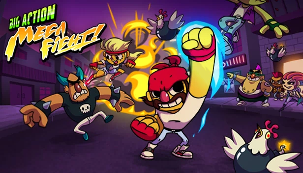 超级街战!（Big Action Mega Fight!） 游戏封面