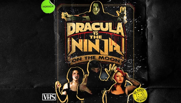 德古拉大战月球忍者（Dracula VS The Ninja On The Moon） 游戏封面