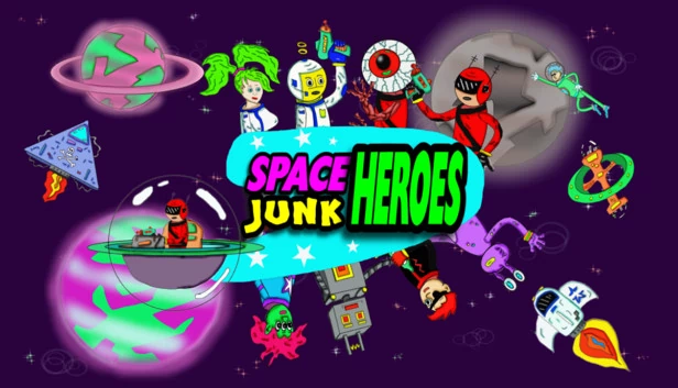 太空垃圾英雄（SPACE JUNK HEROES） 游戏封面