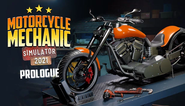摩托车修理工模拟器2021：序章（Motorcycle Mechanic Simulator 2021: Prologue） 游戏封面