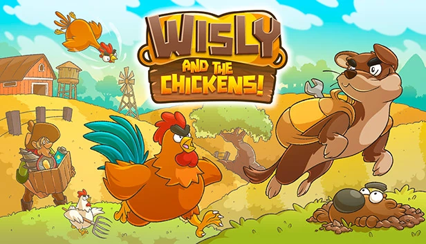 Wisly与鸡群！（Wisly and the Chickens!） 游戏封面