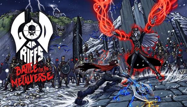 riff之神：金属宇宙之战（God of Riffs: Battle For The Metalverse） 游戏封面