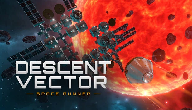 Descent Vector: Space Runner 游戏封面
