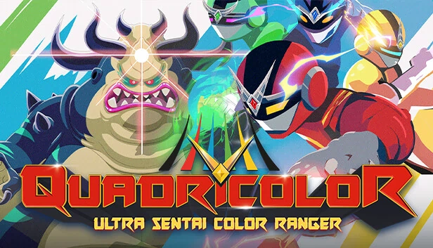 QUADRICOLOR：超极战队颜色游侠（QUADRICOLOR: Ultra Sentai Color Ranger） 游戏封面