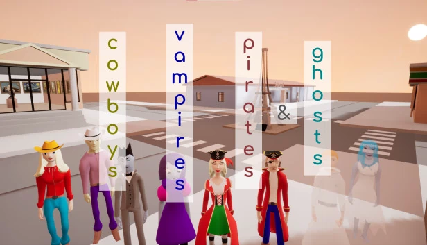 牛仔、吸血鬼、海盗与幽灵（Cowboys, Vampires, Pirates & Ghosts） 游戏封面