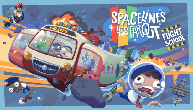 遥远航线的飞行学校（Spacelines from the Far Out: Flight School） 游戏封面