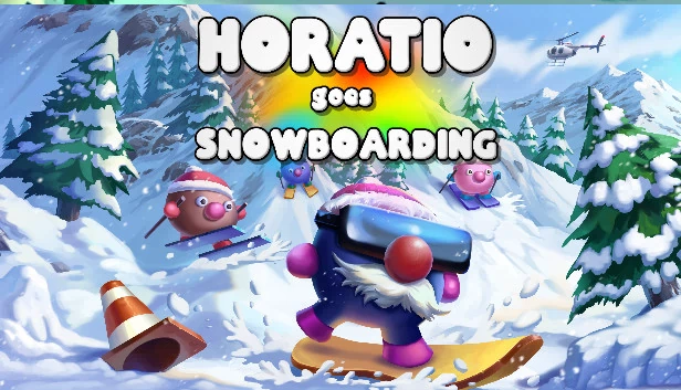 霍雷肖去滑雪（Horatio Goes Snowboarding） 游戏封面