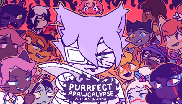完美喵喵启示录：帕奇的炼狱（Purrfect Apawcalypse: Patches' Infurno） 游戏封面