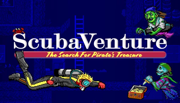 潜水探险：寻找海盗宝藏（ScubaVenture: The Search for Pirate's Treasure） 游戏封面