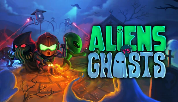 异形大战幽灵（Aliens vs. Ghosts） 游戏封面