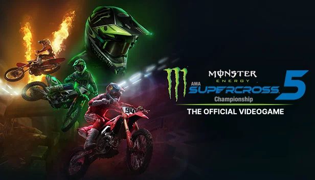 魔爪超级越野摩托赛 - 官方游戏 5(Monster Energy Supercross - The Official Videogame 5) 游戏封面