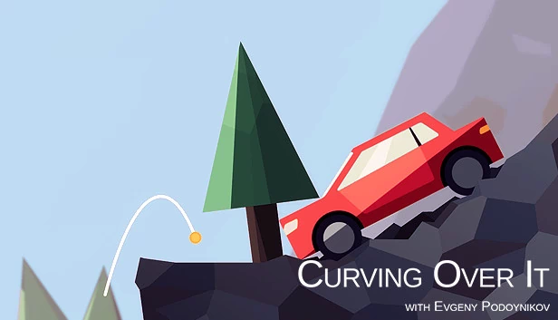 与 Evgeny Podoynikov 一起弯道超车（Curving Over It with Evgeny Podoynikov） 游戏封面