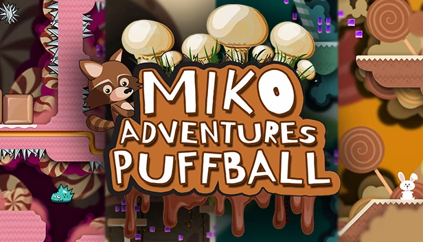 米可的冒险：绒球（Miko Adventures Puffball） 游戏封面