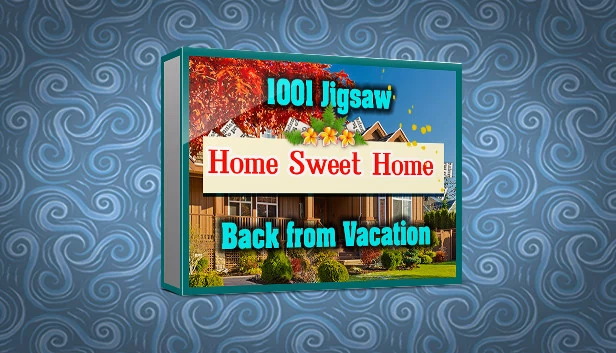 1001拼图：甜蜜家园。度假归来（1001 Jigsaw. Home Sweet Home. Back from Vacation） 游戏封面