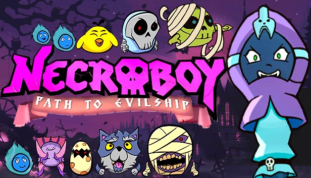 NecroBoy：邪恶之路（NecroBoy : Path to Evilship） 游戏封面