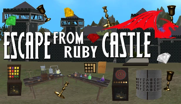 逃离红宝石城堡（Escape From Ruby Castle） 游戏封面