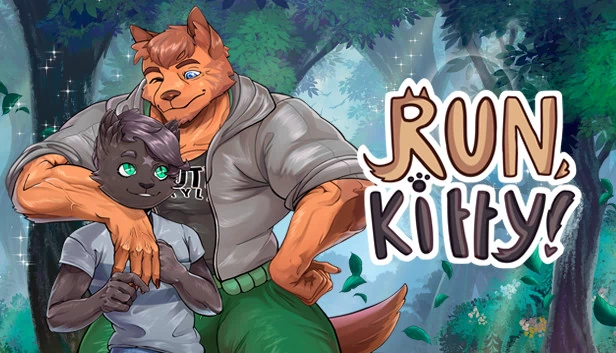 Run, Kitty! - 毛茸茸的同性恋视觉小说（Run, Kitty! - A Furry Gay Visual Novel） 游戏封面