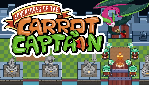 胡萝卜队长的冒险（Adventures of  The Carrot Captain） 游戏封面