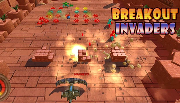突围侵略者（Breakout Invaders） 游戏封面