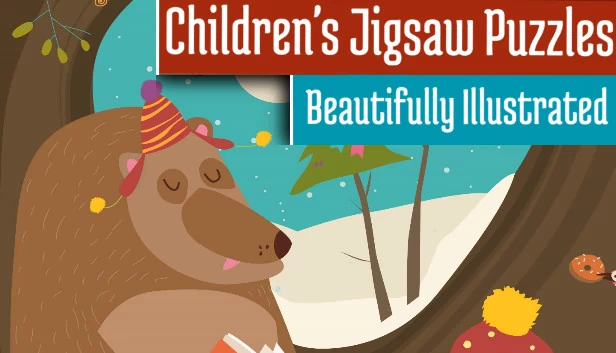儿童拼图 - 精美插画（Children's Jigsaw Puzzles - Beautifully Illustrated） 游戏封面