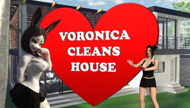 沃罗妮卡打扫房子：吞噬冒险（Voronica Cleans House: a Vore Adventure） 游戏封面