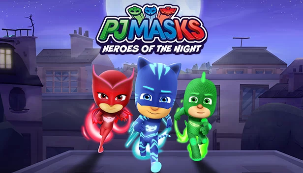 睡衣小英雄：夜间英雄（PJ MASKS: HEROES OF THE NIGHT） 游戏封面