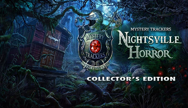 神秘追踪者：奈茨维尔惊魂 典藏版（Mystery Trackers: Nightsville Horror Collector's Edition） 游戏封面