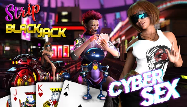 Strip Black Jack-网络性爱（Strip Black Jack - Cyber Sex） 游戏封面