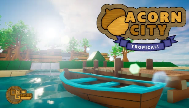 橡果城：热带！（Acorn City: Tropical!） 游戏封面