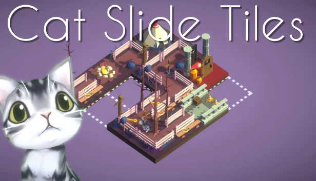 猫咪滑砖（Cat Slide Tiles） 游戏封面