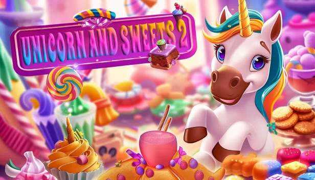 独角兽与糖果2（Unicorn and Sweets 2） 游戏封面