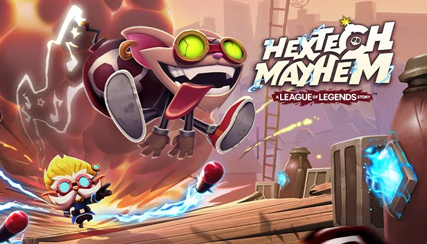 海克斯大乱斗：英雄联盟外传™（Hextech Mayhem: A League of Legends Story™） 游戏封面