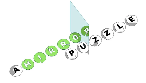 镜像谜题（A MIRROR PUZZLE） 游戏封面