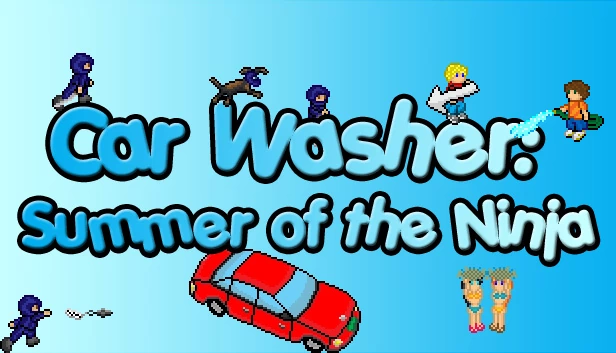 洗车工：忍者的夏天（Car Washer: Summer of the Ninja） 游戏封面