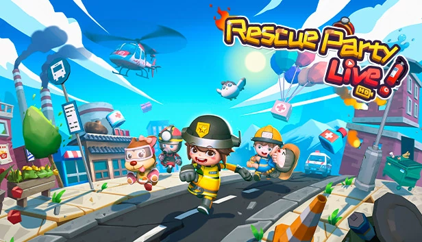 救援派对：现场！（Rescue Party: Live!） 游戏封面