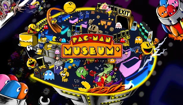 吃豆人博物馆+（PAC-MAN MUSEUM+） 游戏封面