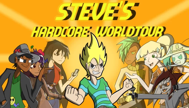 史蒂夫的硬核世界巡回赛(Steve's HardCore WorldTour) 游戏封面